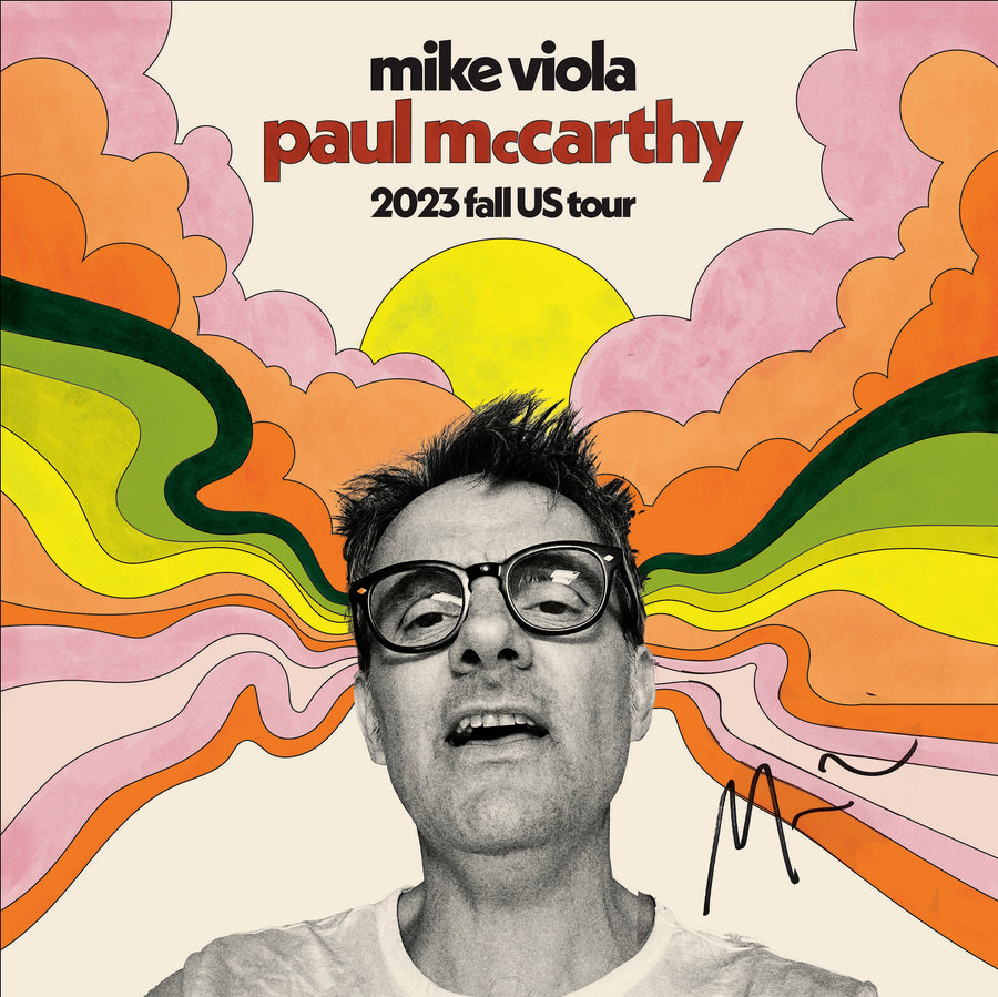 Mike Viola Signed Fall 2023 Tour Book